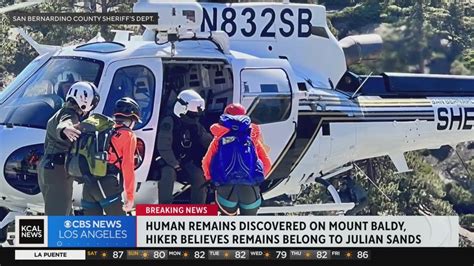 Human remains discovered on Mt. Baldy